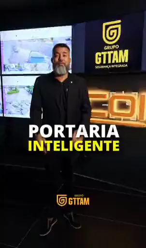Reels da GTTAM sobre portaria inteligente